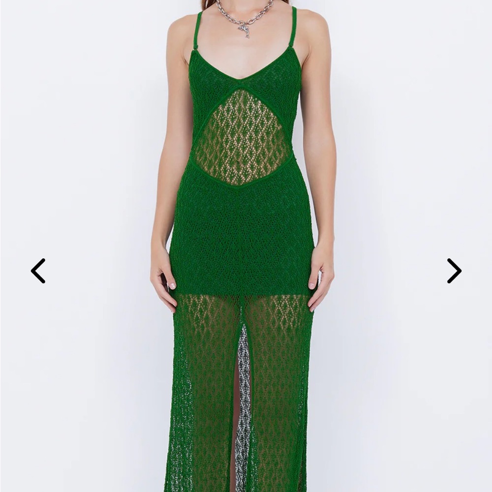 Bec & Bridge Green Maxi Dress